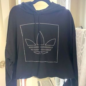 Adidas cropped hoodie